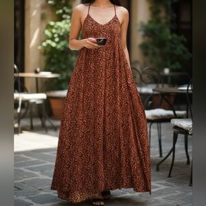 Long Tall Sexy Diva Mob Wife Leopard Print Halter Dress 3XL